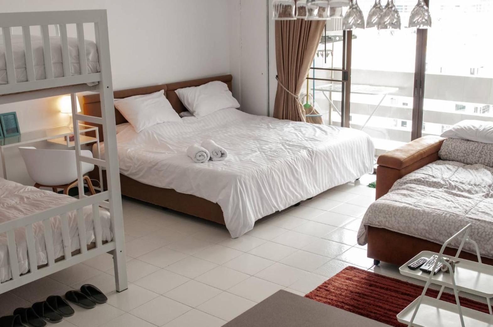 Cozy 1Br Walk To Bts And Airport Rail Link Close To Malls T Bangkok Exterior foto